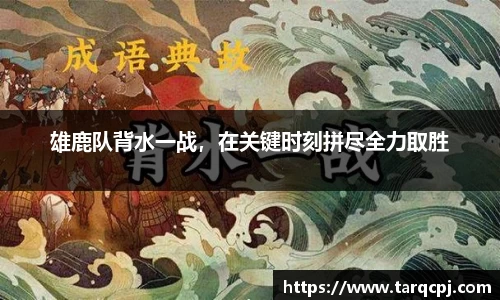 雄鹿队背水一战，在关键时刻拼尽全力取胜